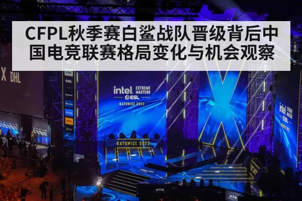 CFPL秋季赛白鲨战队晋级背后中国电竞联赛格局变化与机会观察